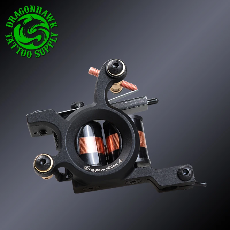 Машинка для раскрашивания татуировок 10 катушек чугунная|tattoo gun|tattoo machine wraptattoo |