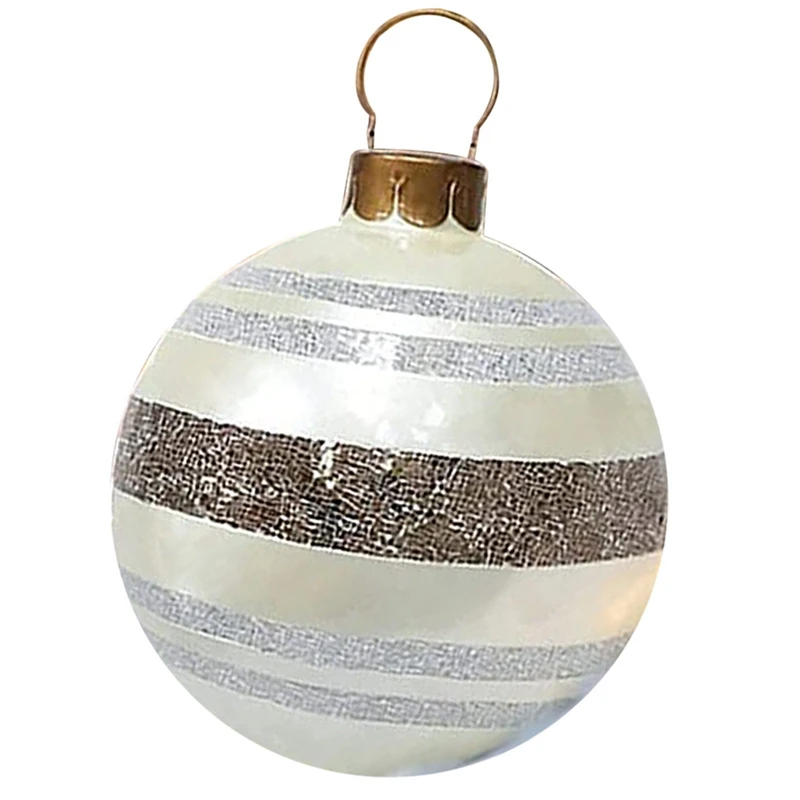 

60 см рождественские надувные декоративные шары, наружный надувной шар из ПВХ, гигантская Рождественская елка, надувные шары, Декор