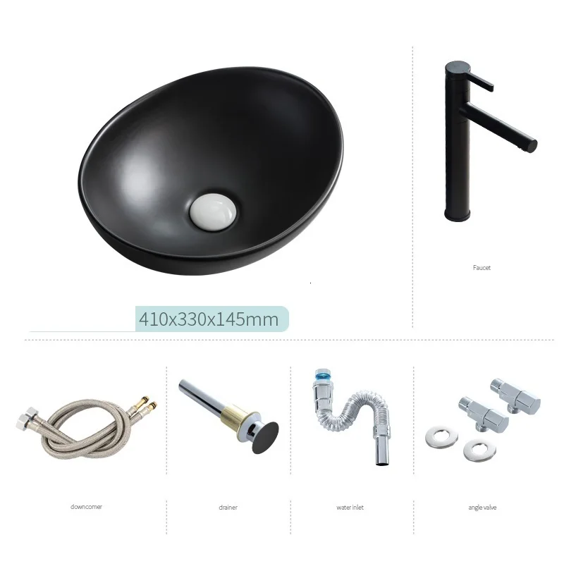 Lavatorio чаша де Appoggio Куба Para Black Umywalka Evier Lavandino Bagno Waschtisch раковина для ванной комнаты Lavabo Pia Banheiro
