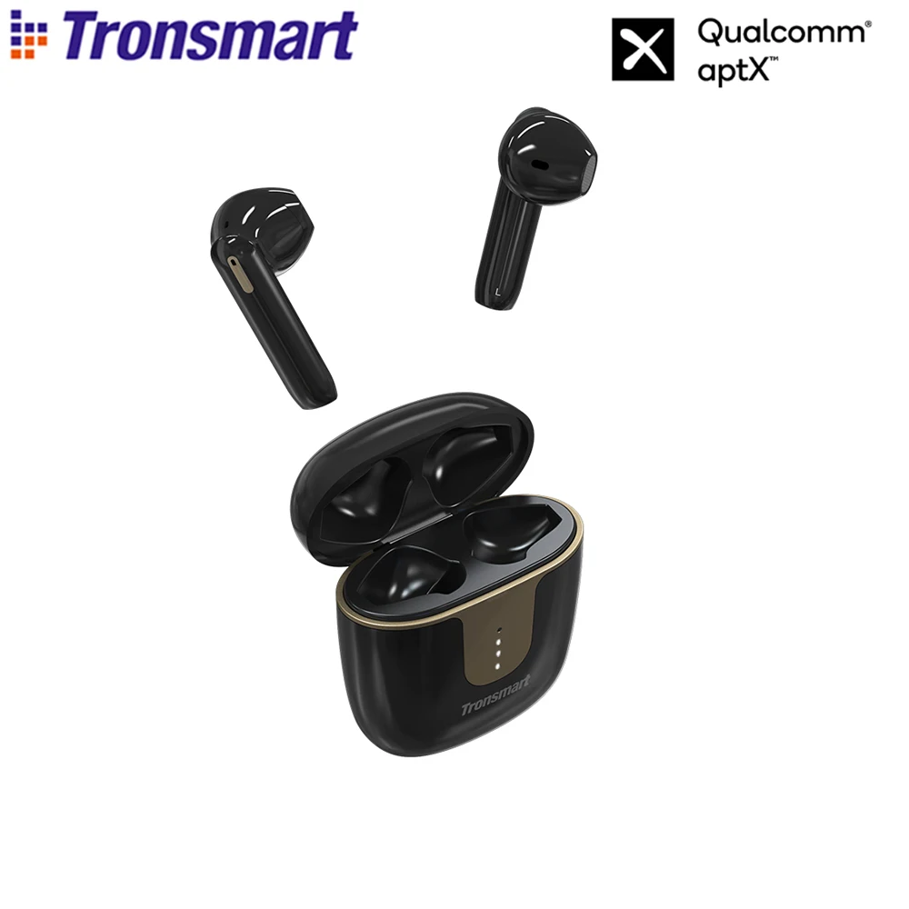 Беспроводные наушники Tronsmart Onyx Ace TWS Qualcomm AptX Bluetooth 5 0 шумоподавление 24 часа в режиме