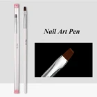 Новая профессиональная кисть для маникюра ручка для УФ гель-лака кисть для рисования акриловым лаком для дизайна ногтей инструменты для белого рисования ногтей аксессуары для ногтей