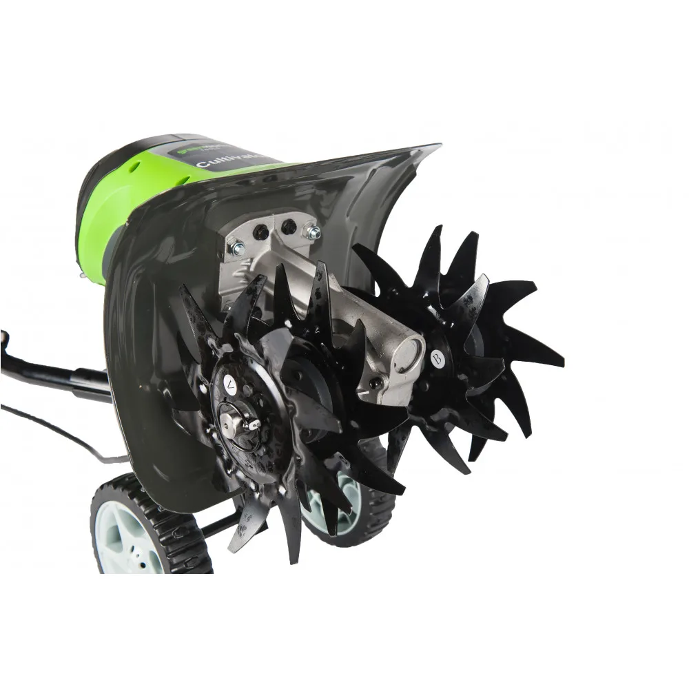 Культиватор элекстрический Greenworks GTL9526 950W|Культиваторы| |