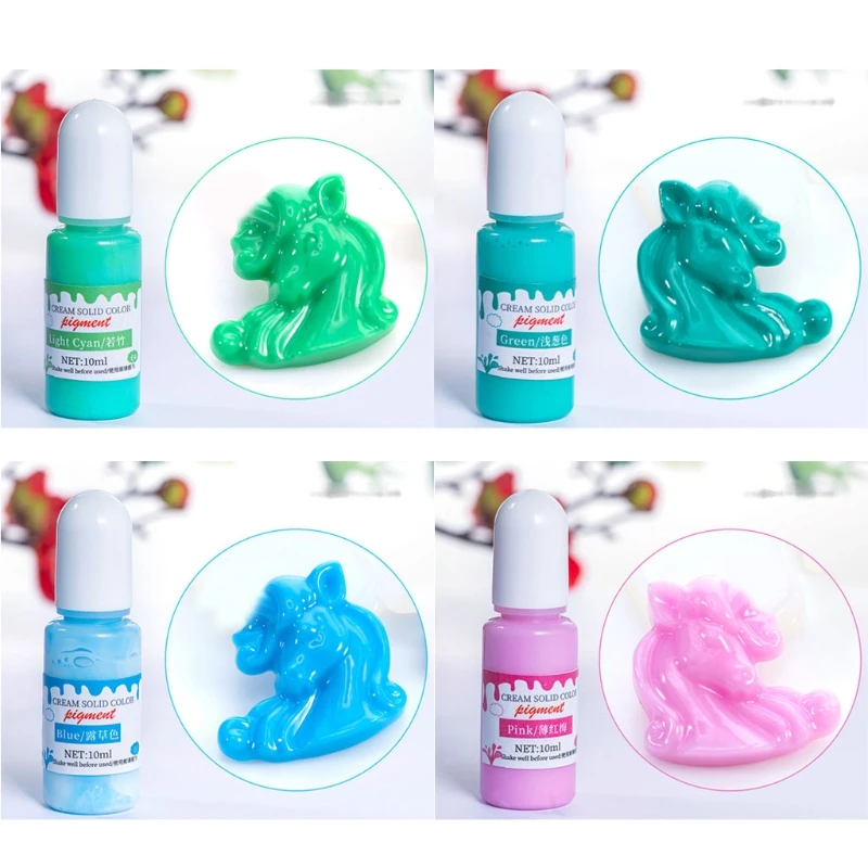 

2021 New 24 Colors Epoxy UV Resin Pigment Opaque Liquid Epoxy UV Resin Dye Resin Colorant