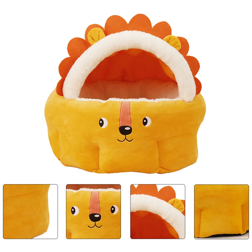

Plush Cat House Warm Pet Sleeping Nest Dog Cat Sleeping House Pet Supplies