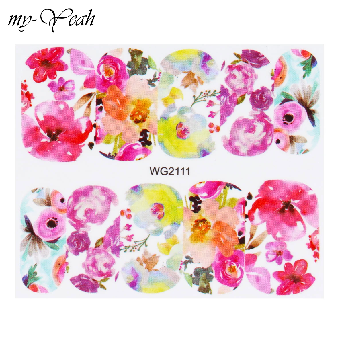 25 листов/Набор для дизайна ногтей несколько стилей переводная наклейка водяная