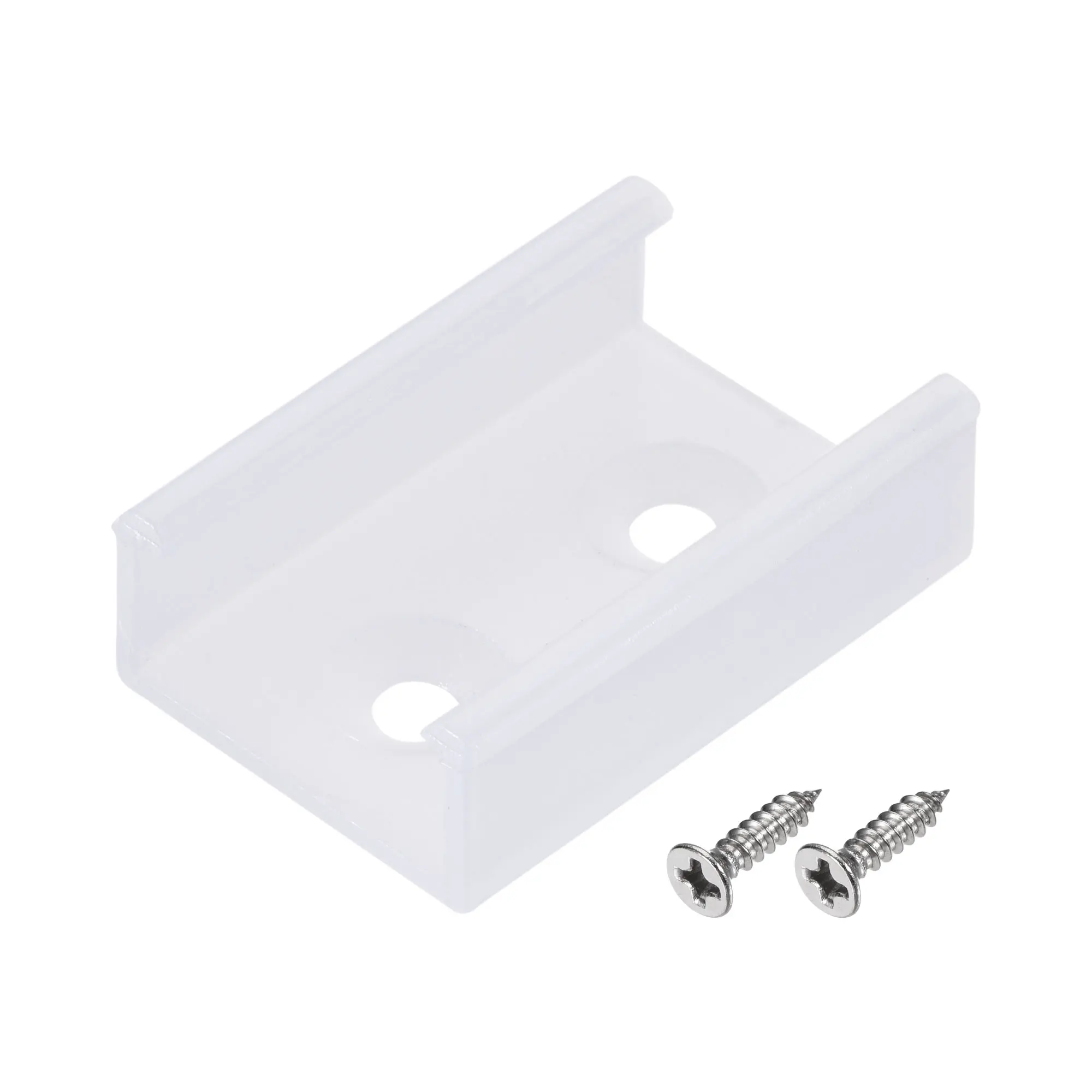 

Uxcell LED Channel Corner Connectors, 17.8x7mm 180 Degree Extension for U Shape Strip Aluminum Channels with Screws, Pack of