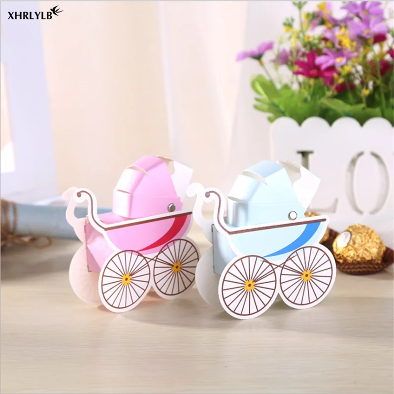 XHRLYLB 10 шт. детская карета коробка конфет на свадьбу конфеты мешок Свадебные