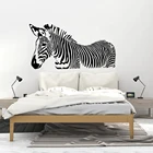 Стикер на стену лошадь Pretty Zebra, самоклеящаяся виниловая наклейка на стену для спальни, наклейки на стену, Постер для гостиной, домашний декор