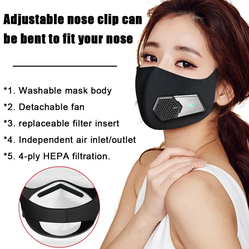 Умная электрическая маска для лица экономит маски умные езды на велосипеде |