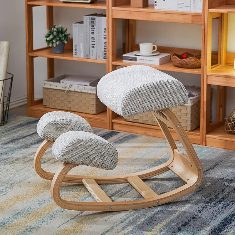 

Orthopedics Kneeling Chair Children Orthopedic Learning Chair Students Spinal Rehabilitation Kneeling Stool Office Rocking Chair
