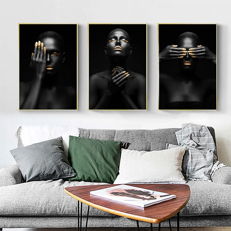 Плакаты и принты с изображением женщин портрет холст живопись в скандинавском