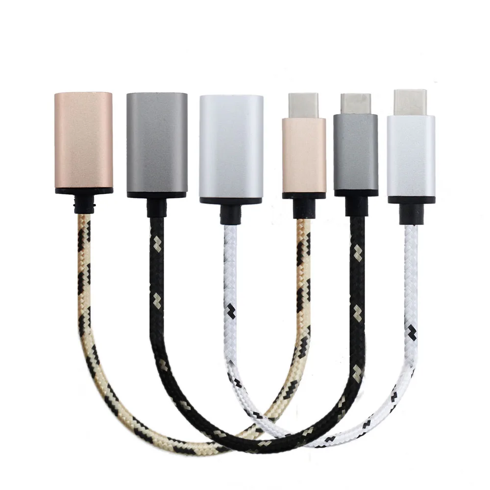 1 шт. Кабель адаптер Type C OTG USB 2 0 Male A Женский для передачи данных|Кабели данных| |