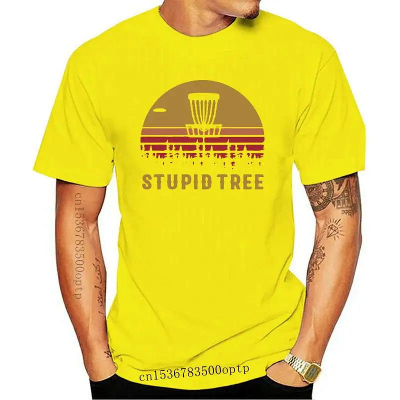 

Stupid Tree Vintage Sunset T Shirt Gift Tee for Men Women