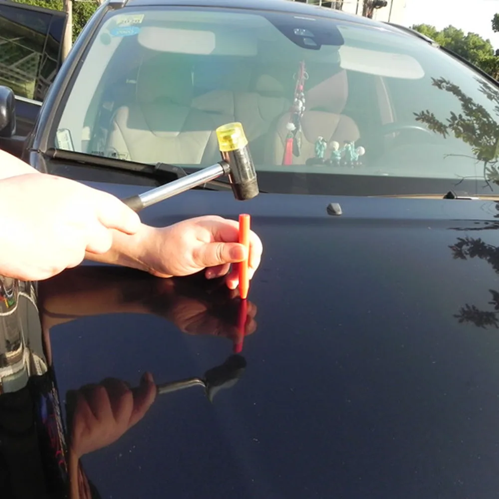 Набор инструментов для ремонта вмятин резиновый молоток ручка выравнивания