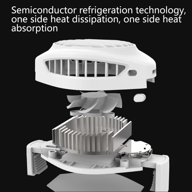 

M5TE Mobile Phone USB Game Cooler System Cooling Fan Heat Sink Phone Holder Stand Radiator