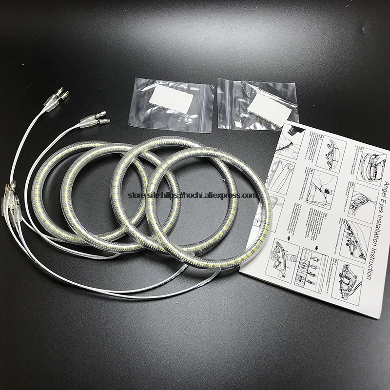 HochiTech для Volkswagen VW Touareg 2007-2010 ультра яркий SMD белый светодиодный ангельские глазки