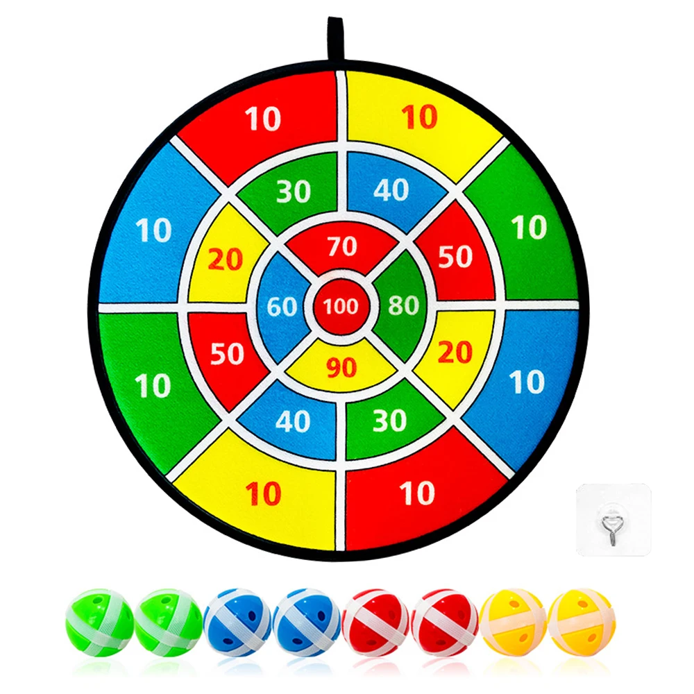 

Доска дротика диаметром 37 см/дюйма с 8 липкими шариками