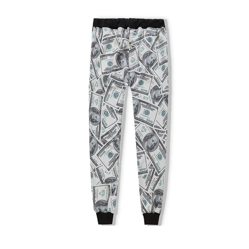 Брюки мужские/женские спортивные забавные джоггеры с 3D-принтом американских
