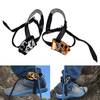 leftright foot ascender riser rock climbing mountaineering safety equipment mountain climbing the climb rope