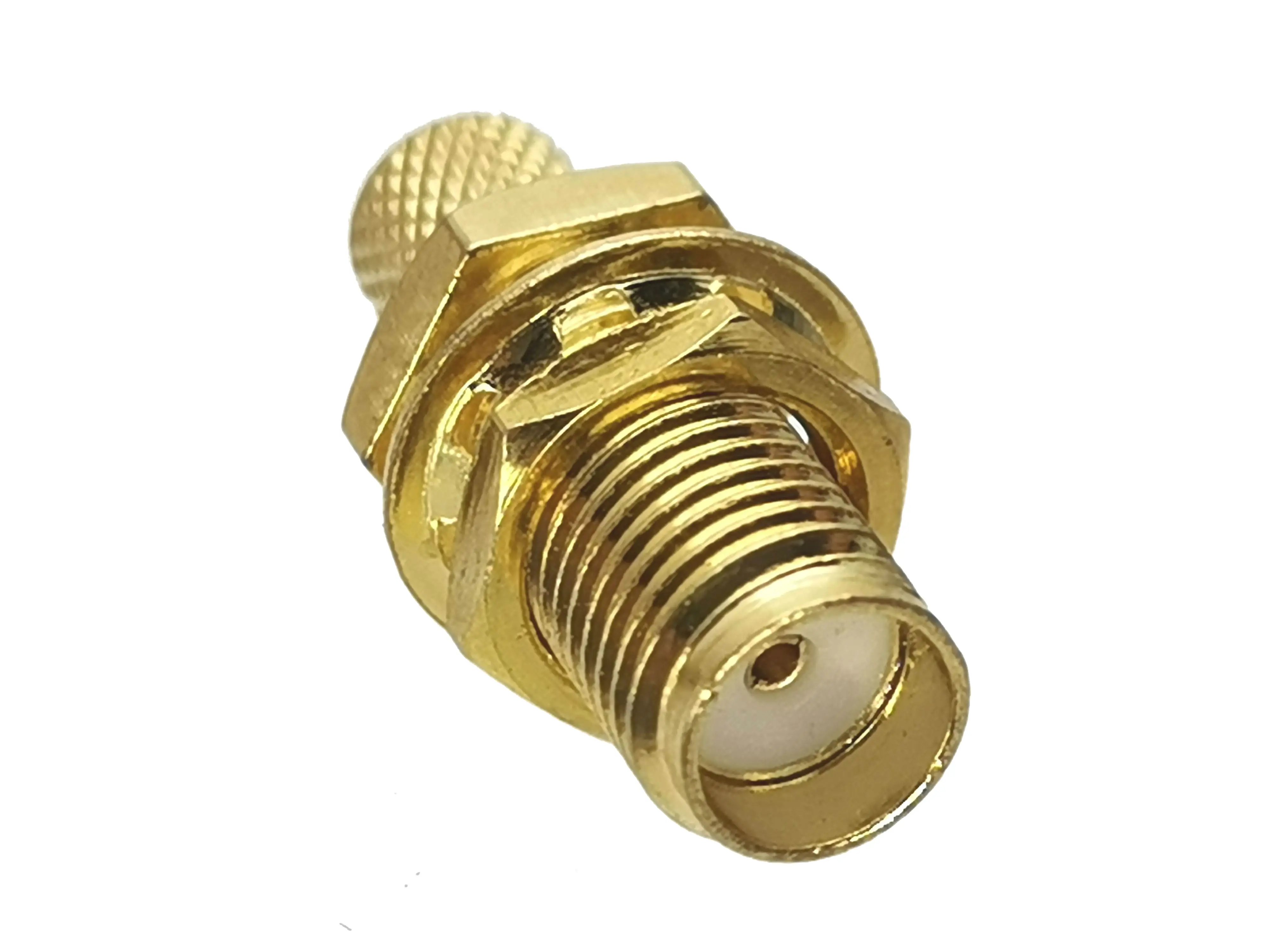 10 шт. разъем SMA Гнездовой ОБЖИМНАЯ головка RG58 RG142 LMR195 RF кабель|Соединители| |