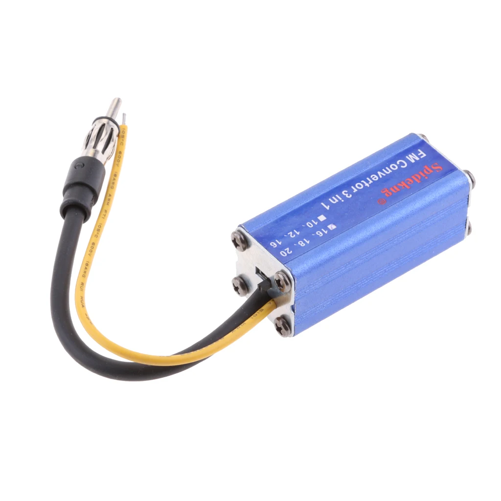 

16MHz FM Transmitter Radio Frequency Converter DC12V For Car