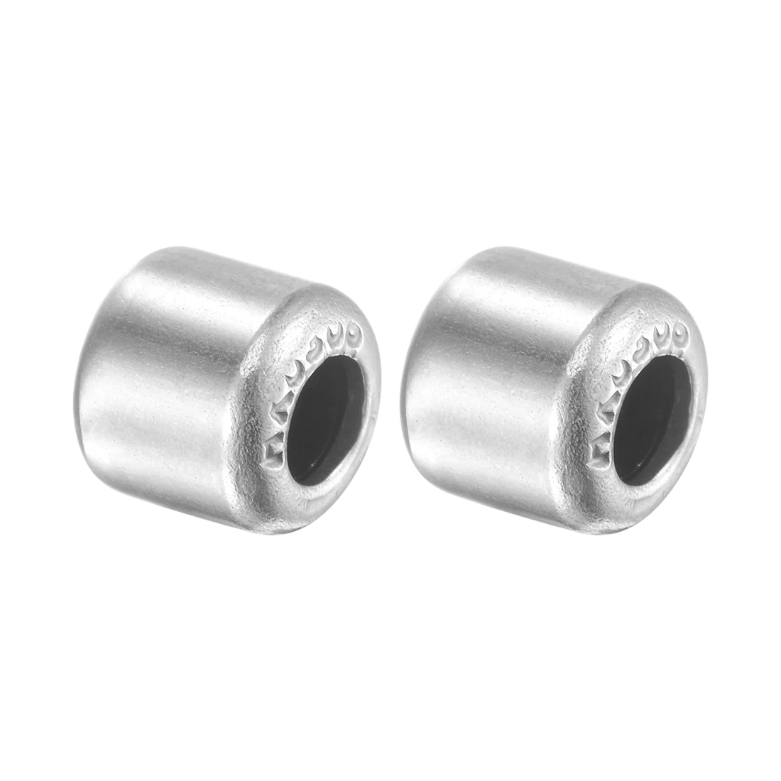 

Uxcell HK101610 Needle Roller Bearings 10mm Bore 16mm OD 10mm Width Chrome Steel Open End 2pcs