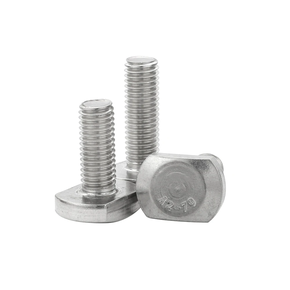 Hammer T Head Bolt Aluminum Connector Screws For 20/30/40/45 Profiles 304 Stainless Steel M5 M6 M8 M10 M12 M14 M16 M20 | Обустройство