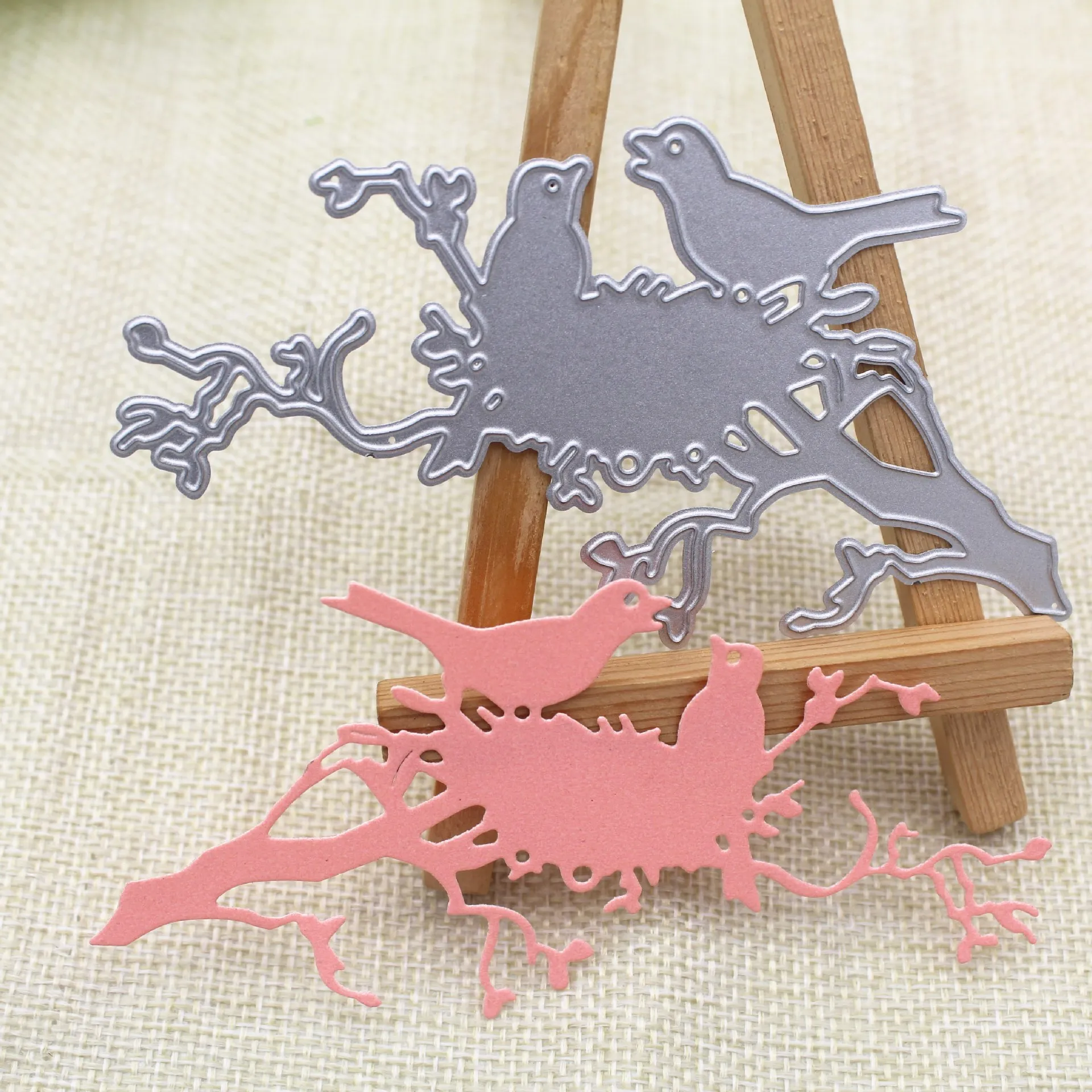 

Reunion Couple birds 2020 Metal Cutting Dies DIY Scrapbooking Paper Photo Album Crafts Knife Mould Card Embossing Mold Stencils