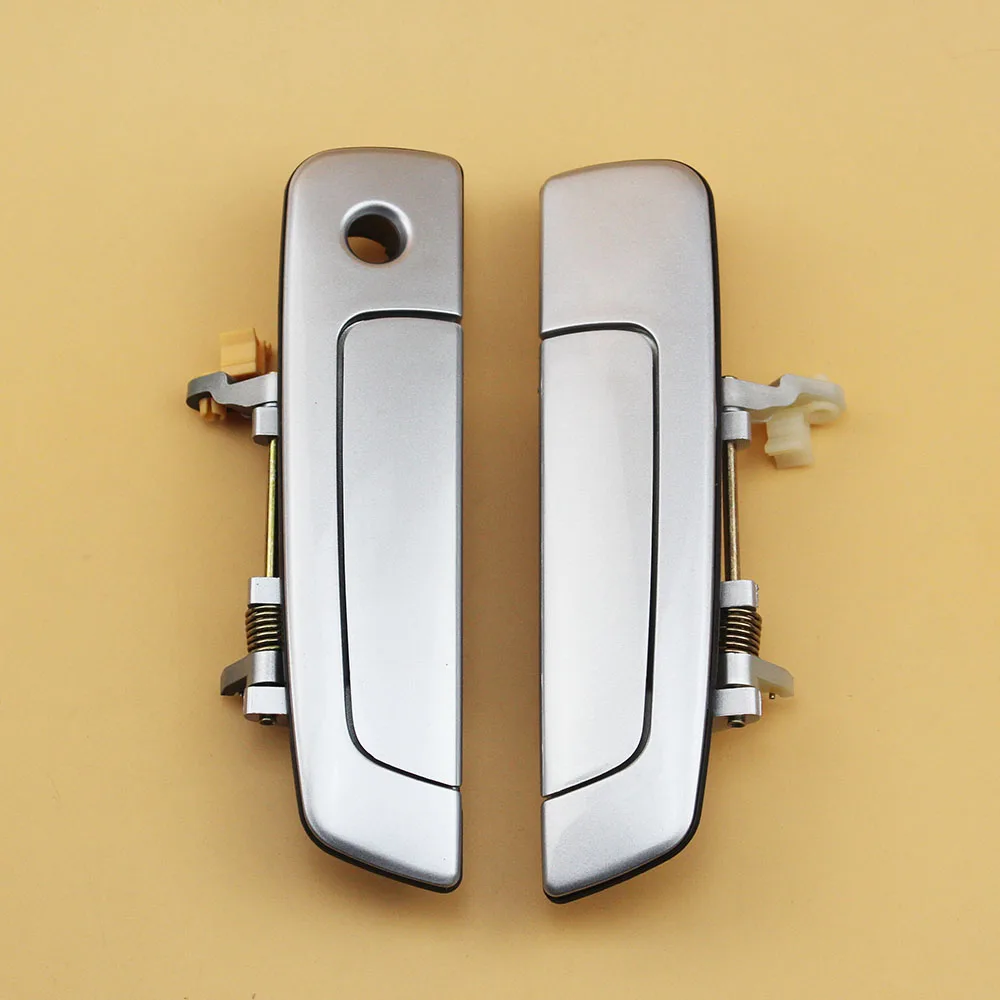 LARBLL 4 шт./компл. Автомобильная хромированная внешняя дверная ручка для Mitsubishi Pajero IO