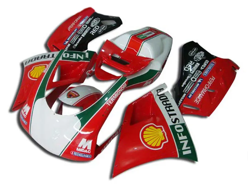 Гоночная версия Обтекатели для кузова DUCATI 748 916 03 04 05 ducati 996 998 2003 2004 2005 комплект