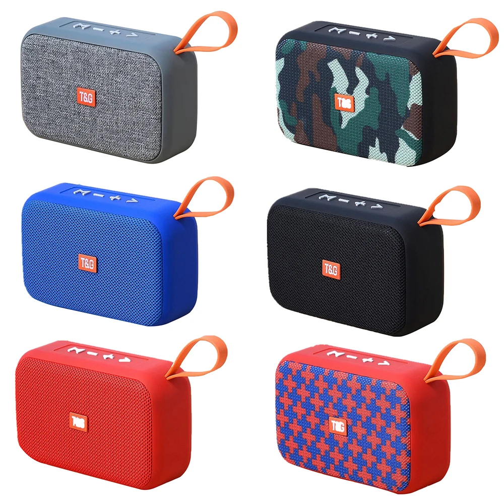 

Portable Bluetooth Speaker MINI Wireless Soundbar Outdoor Indoor HIFI Subwoofer Support TF Card FM Radio Aux