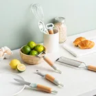 Сепаратор для яиц Youpin, продольный Горизонтальный нож для чистки, тёрка, стеклоочиститель, нержавеющая сталь, дерево, кухонные инструменты