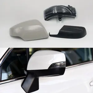 outside rearview mirror cover with turn signal light for subaru outback 2015 2018 xv 2013 2016 lagecy forester impreza wrx sti free global shipping