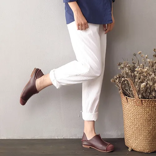 Офисные брюки для женщин белые Чино узкие карандаш эластичный пояс повседневные