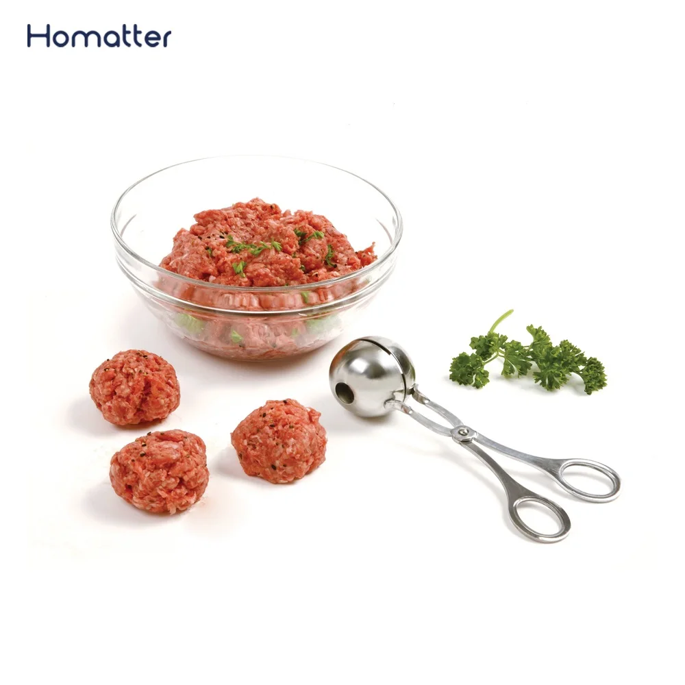 Зажим для фаршированных фрикаделек домашних из нержавеющей стали антипригарные