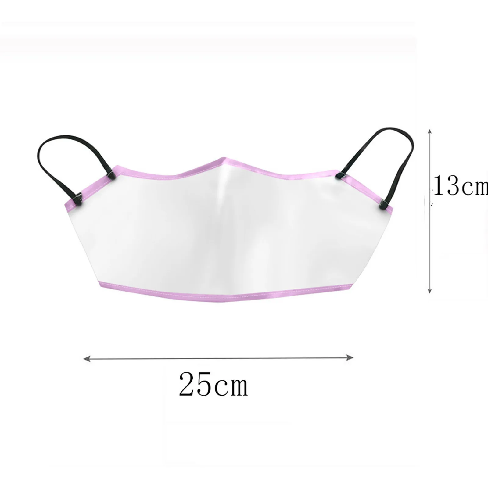 

6PCS Adult Washable Face Shield Reusable Face Mask Comfortable Mask Transparent Visual Mask Mouth Caps Masques Mondmasker J60