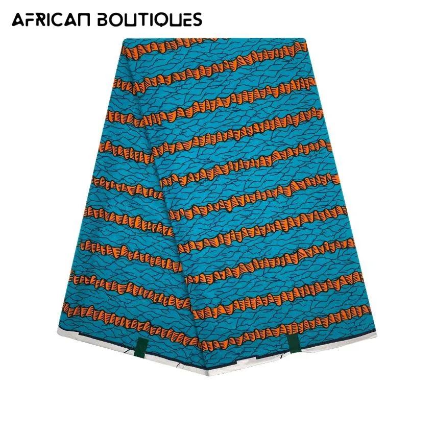 

Ткань с Африканской печатью из Анкары, ткань для шитья и сращивания свадебного платья, материал для обработки 100% хлопка, высококачественная...
