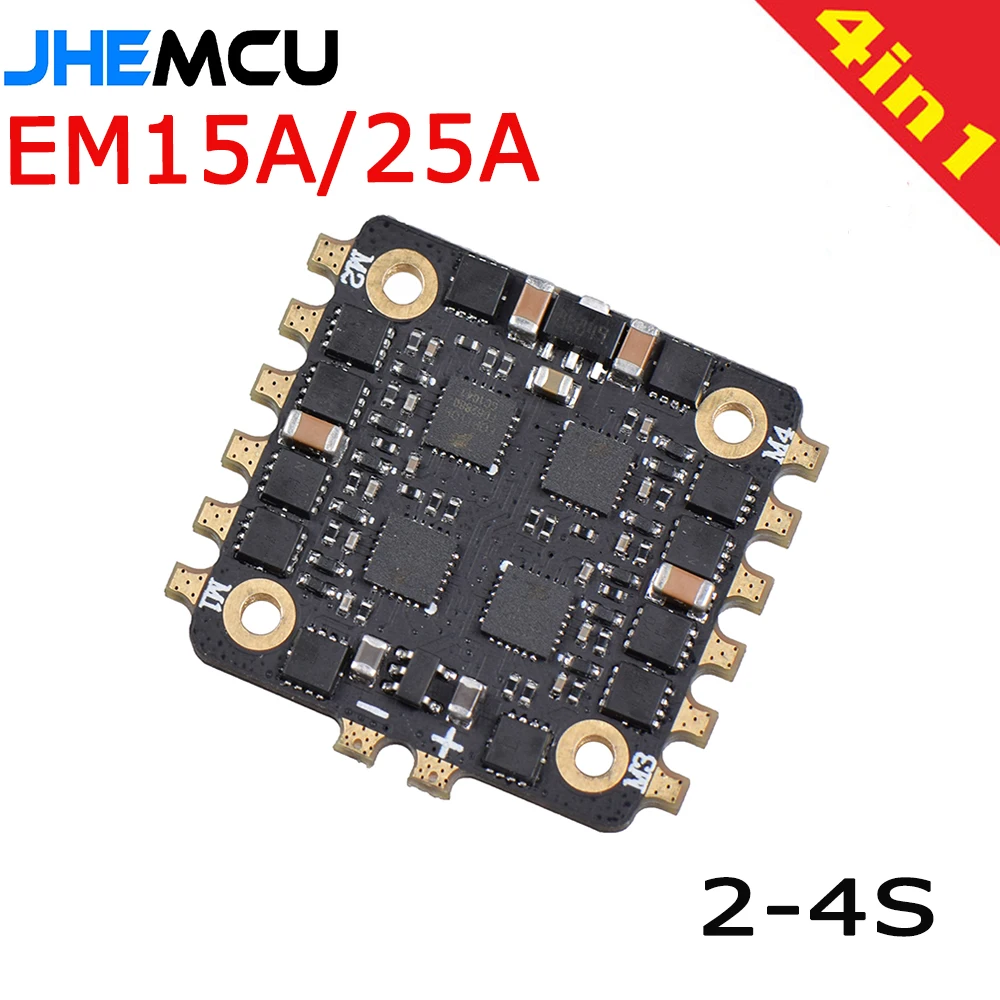 EM15A/25A 2 4S Dshot600 blheli _ S 4 в 1 ESC для FPV гоночного дрона|Детали и аксессуары| |