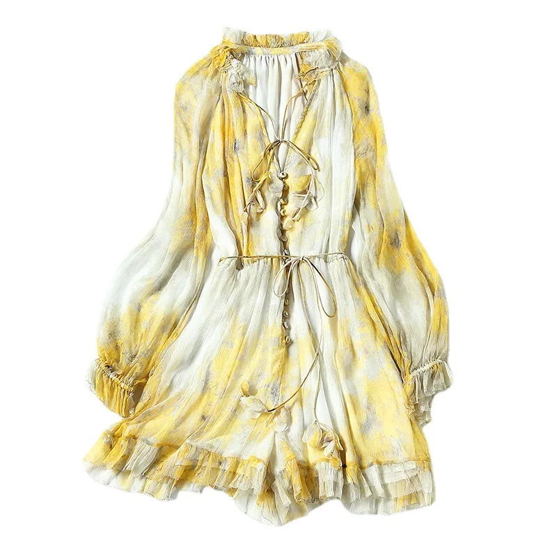 

Women Dress Dresses for Women Party 2020 Women Fashion Clothing 2021 Lace-up Jumpsuit