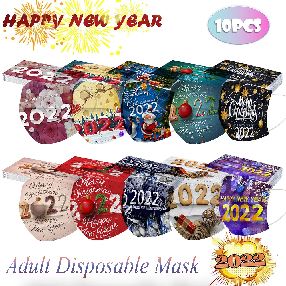 10 шт. одноразовая маска для лица косплея | Тематическая одежда и униформа