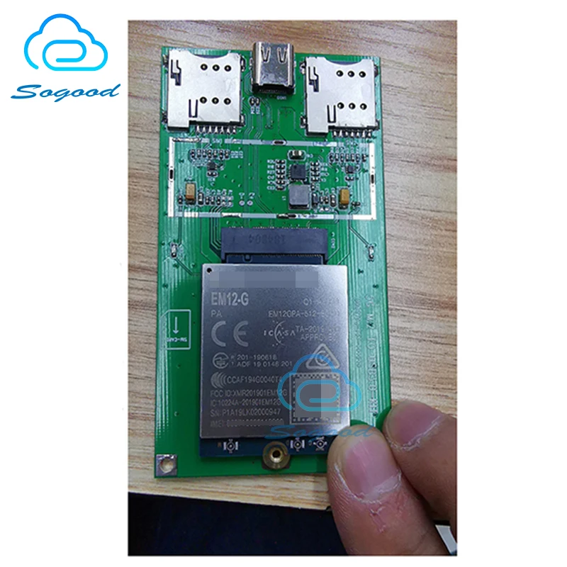 Адаптер M.2 USB 3 0 NGFF на Type C слот для SIM карты Quectel EM05 EM06 Φ 4G LTE расширенный модуль| |