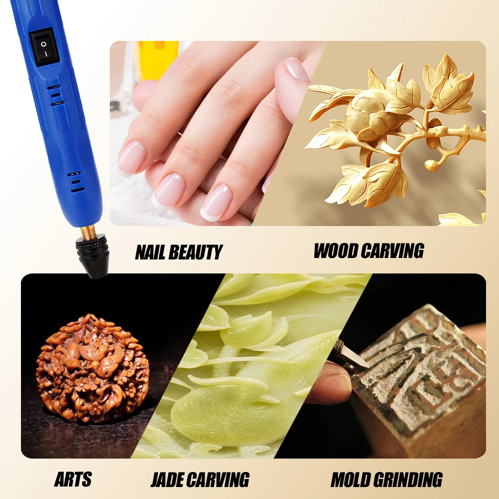 Универсальная миниатюрная шлифовальная машинка с треугольным патроном