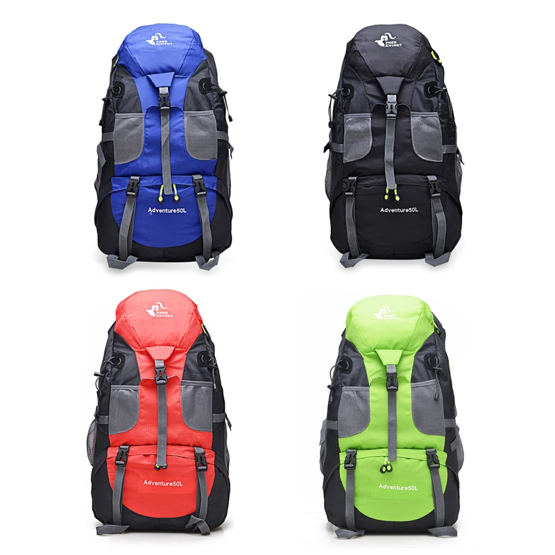 

50L Hiking Backpack Climbing Bag Outdoor Rucksack Camping Trekking Waterproof Sports Bag Backpacks Bag Climbing Travel Rucksack