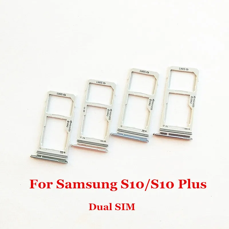 50x Dual & Single Sim Card Tray Holder Slot Adapter For Samsung Galaxy S10 S10 Plus