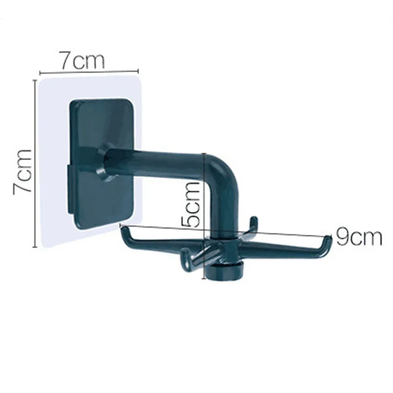 

Punch-free kitchen wall storage rack shelf rotating hook spatula spoon kitchen utensils wall-mounted artifact kitchen tools