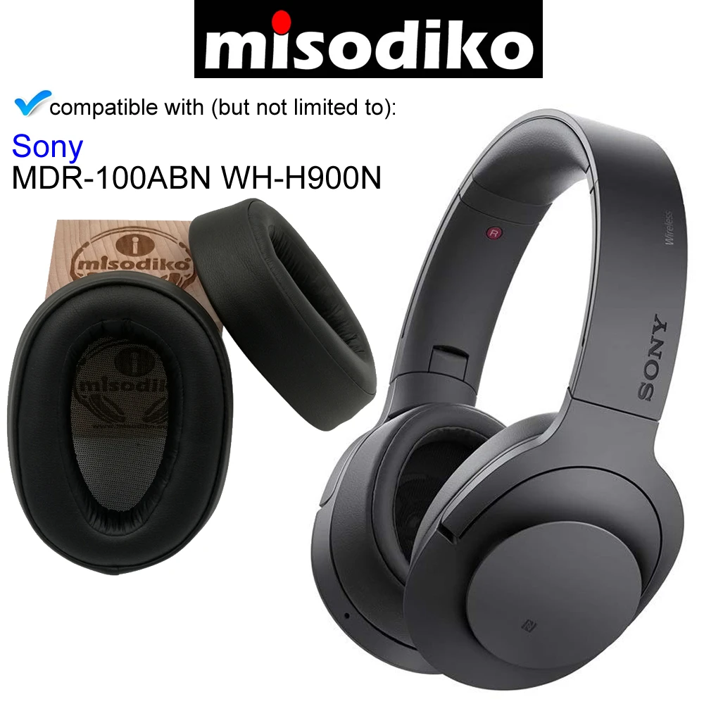 Misodiko Замена амбушюры подушки и лекарственных средств(fda для SONY h. Уха на MDR-100ABN WH-H900N WH-H900, наушники для ремонта Запчасти подушечки крышка