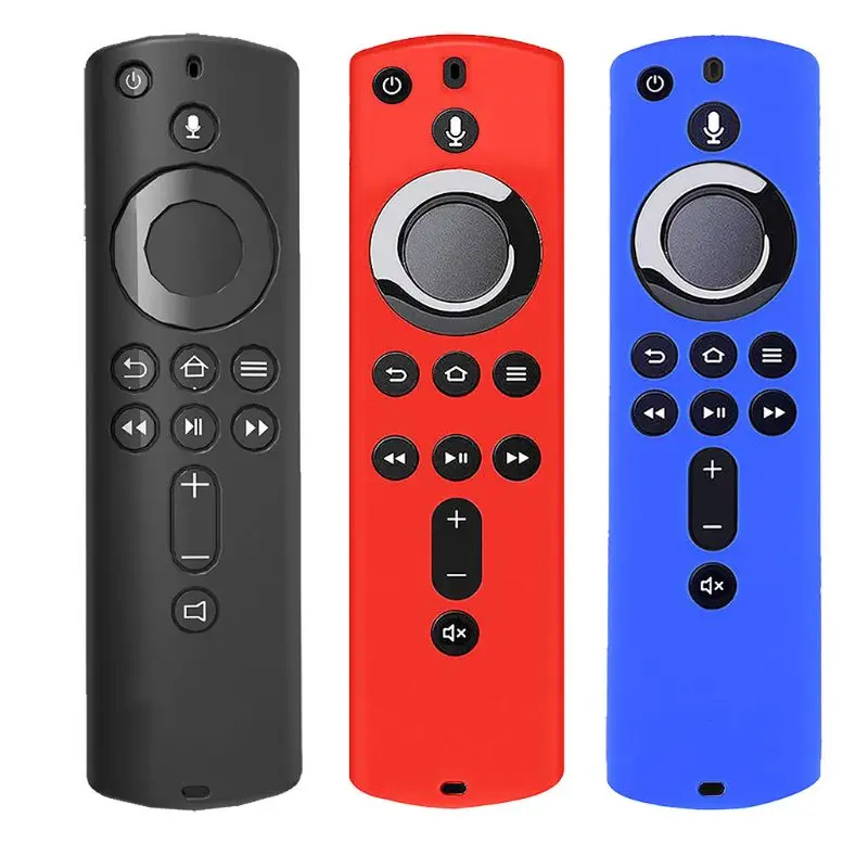Protective Case 5.9 Inch Cover Silicone Sleeve Shockproof Anti-Slip Replacement for Amazon Fire TV Stick 4K Remote Control1## | Дом и сад