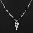 Готический темно Стиль глаз ожерелье с подвеской любящее сердце Rock Metal ожерелье в готическом стиле эстетическое ювелирные изделия женский свитер, свободный женский свитер, для мужчин и женщин в стиле панк подарки