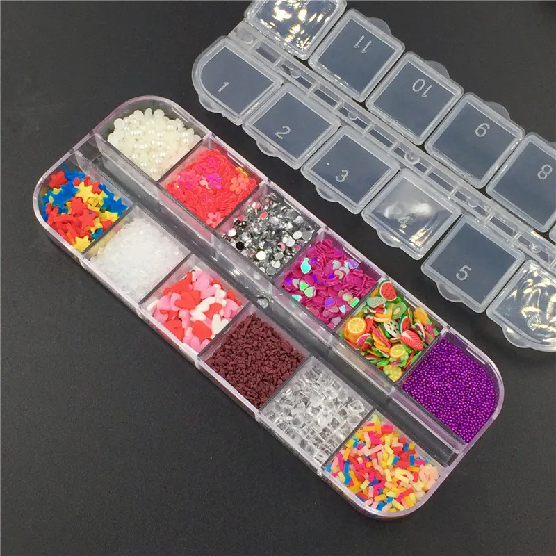 12 видов красочных пластилиновых игрушек для еды набор поставки слаймов супер