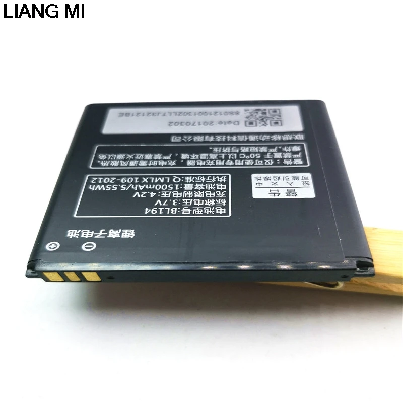 High Quality 1500 mah BL194 phone Battery For Lenovo A288T A298T A520 A660 A698T A690 A370 A530 with holder for gift | Мобильные